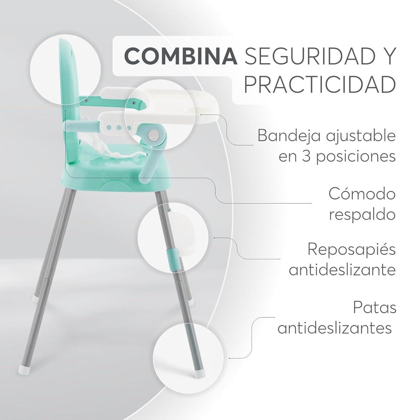 Silla Comedor 3 en 1 – La Solución Completa para el Crecimiento de Tu Hijo + REGALO GRATIS