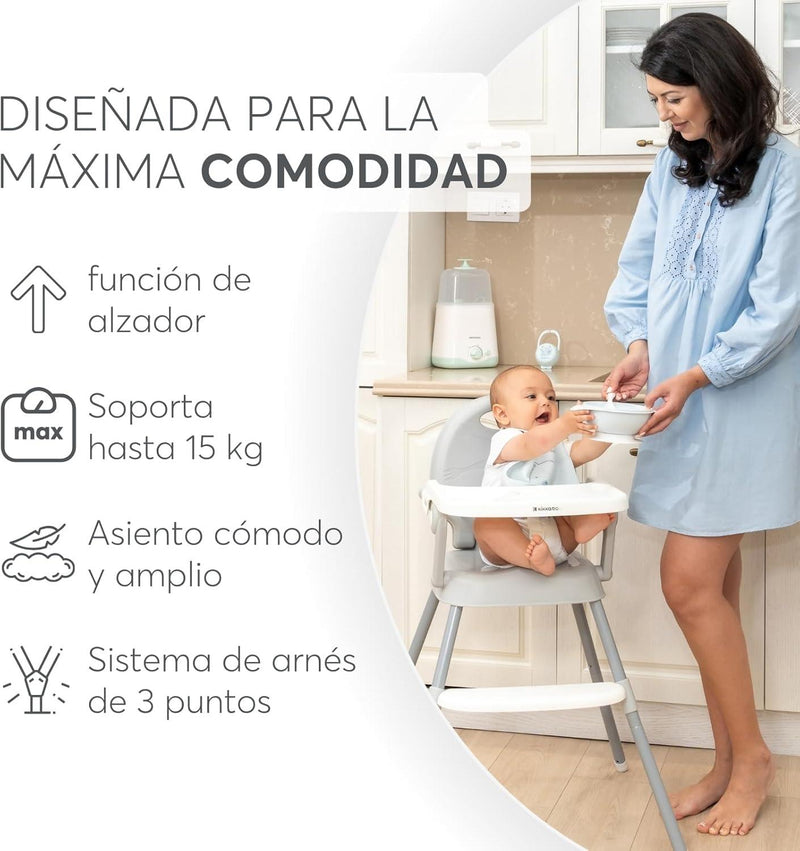 Silla Comedor 3 en 1 – La Solución Completa para el Crecimiento de Tu Hijo + REGALO GRATIS